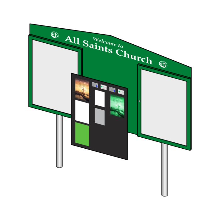 Wren Double Church Notice Board - Image 3