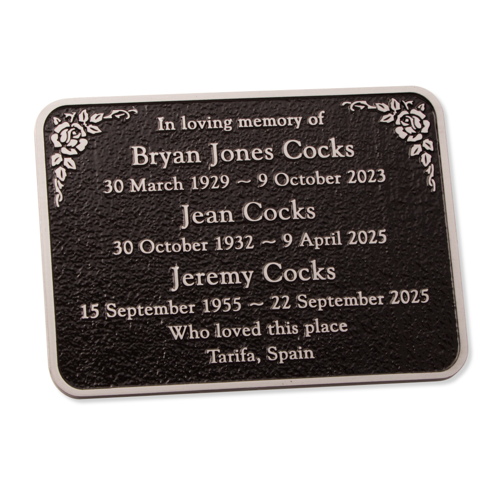 Cast Aluminium Plaque - Image 5