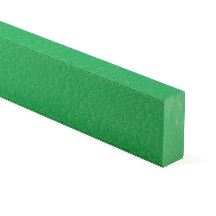 Green Recycled Plastic Lumber