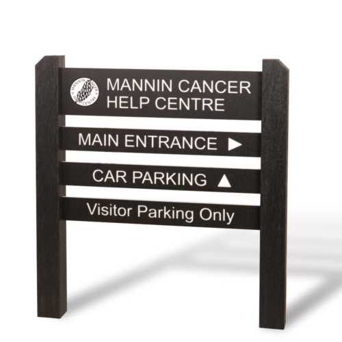 Recycled Plastic Ladder Sign