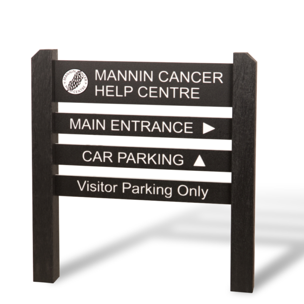 Sign Rung Recycled Plastic Ladder Sign - Earth Anchors