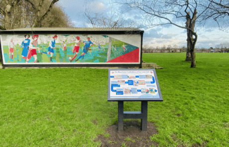 Manchester Corinthians Outdoor Lectern.