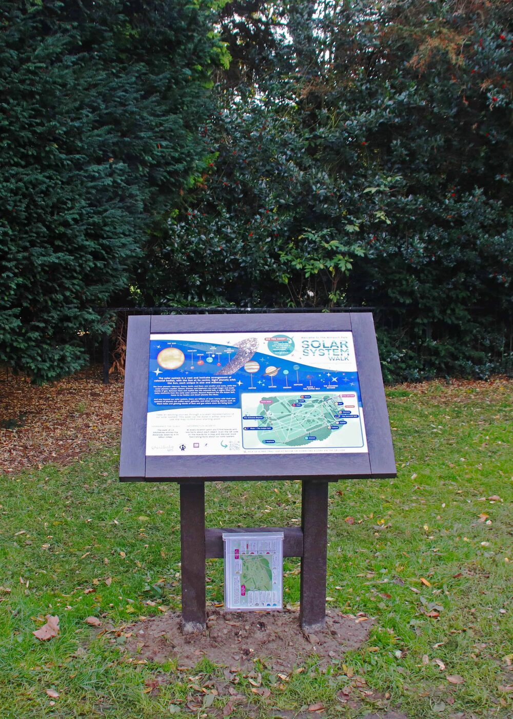 Recycled Plastic Lectern in Park