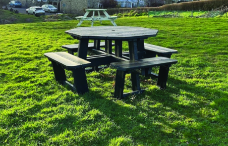 Black Park Picnic Table on grass