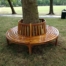 Octagonal Recycled Plastic Tree Seat