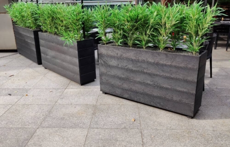Planter Narrow 75cm Tall Recycled Plastic Narrow Planters