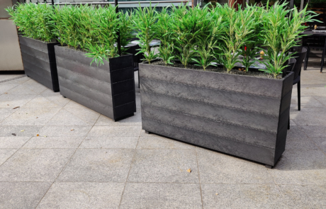 Recycled Plastic Narrow Planters