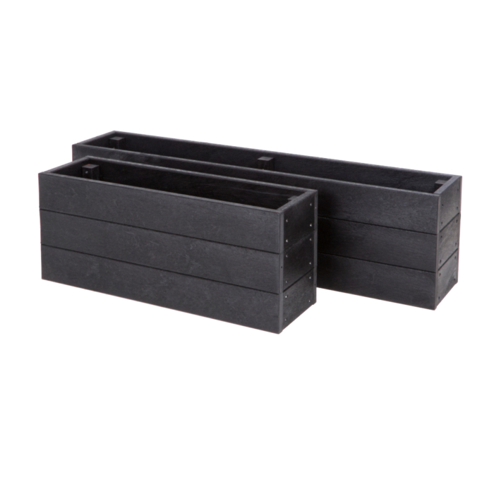 Narrow Recycled Plastic Planter