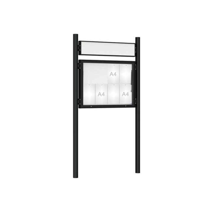 Premium 8 x A4, H75 X W100cm Raising Door