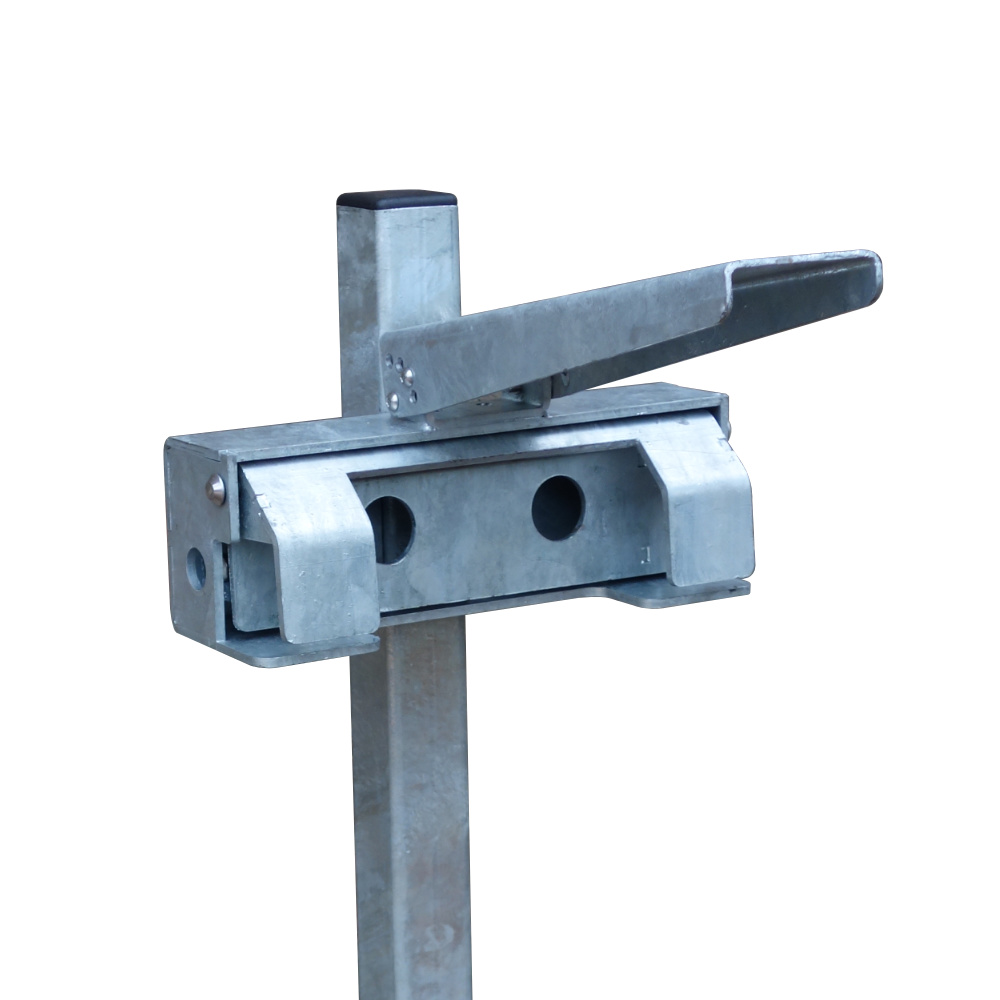 Single Wheelistat Wheelie bin locking station