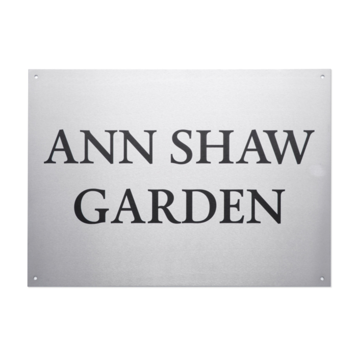 Extra Large Stainless Steel Plaque