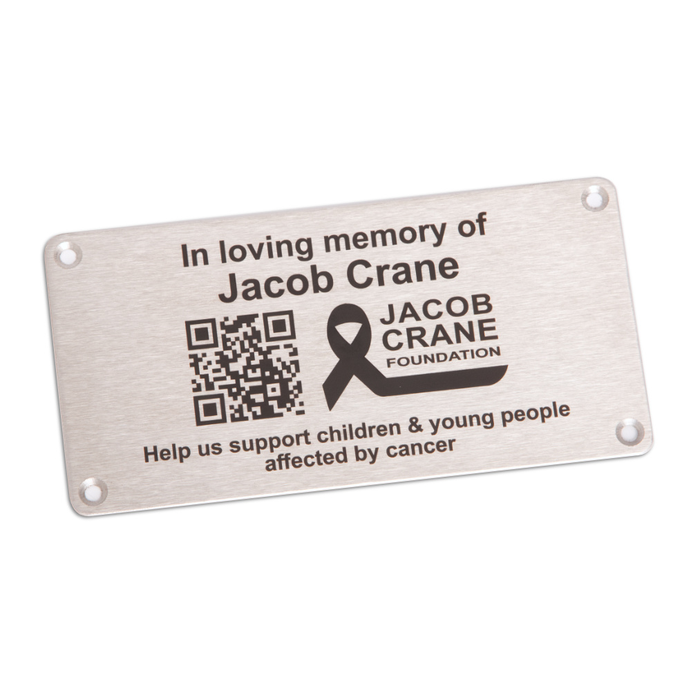 Jacob Crane – Stainless Plaque