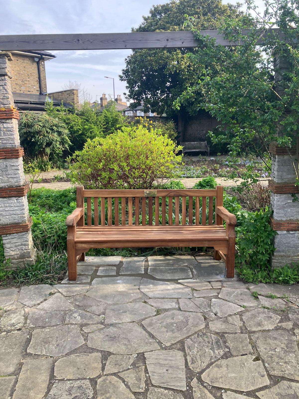 Meridian Seat set within the park